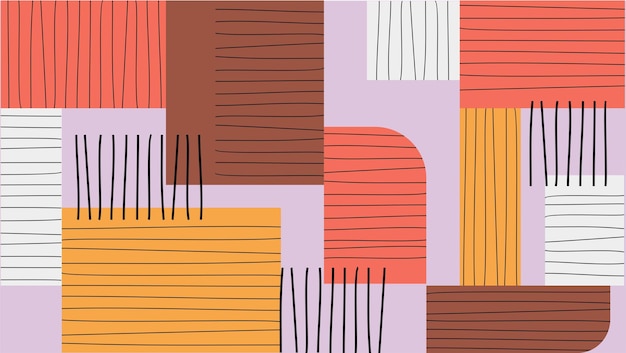 Abstract geometric shape and line background