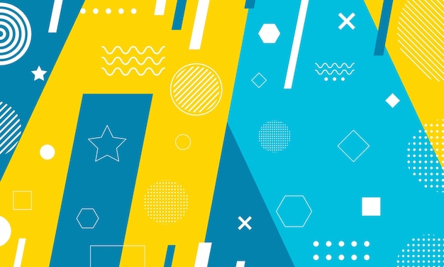 abstract geometric shapes background