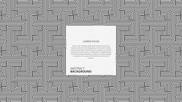 abstract geometric square shape lines pattern