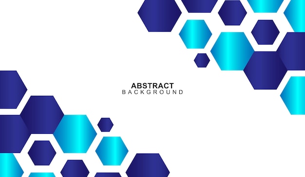 abstract geometry hexagonal pattern for background
