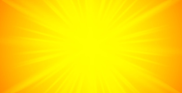 abstract glowing flare yellow background with sunshine effect