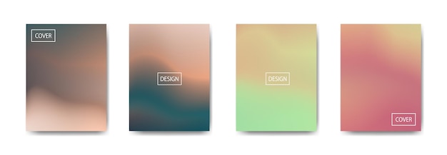 abstract gradient background for poster covers and others