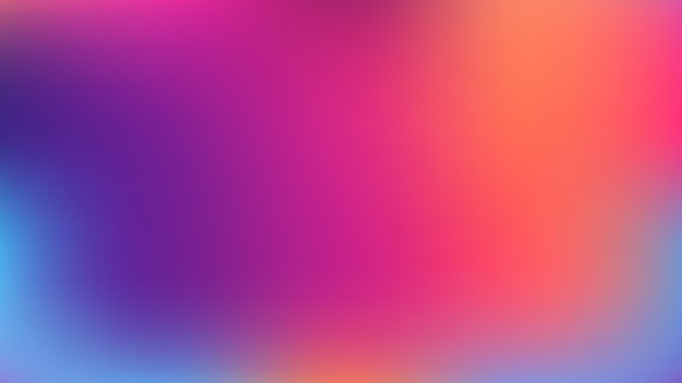 Abstract Gradient Background with Blurred Colors