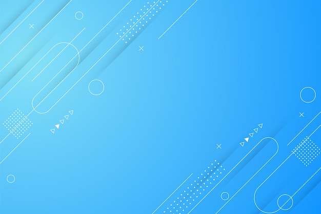 Abstract gradient background with geometric elements