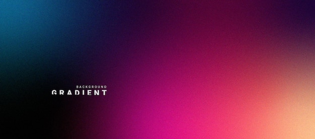 Abstract gradient background with grainy texture