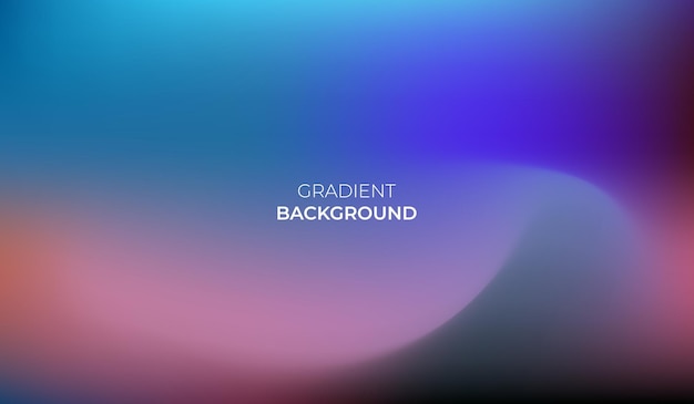 Abstract Gradient Background with Smooth Flowing Colors