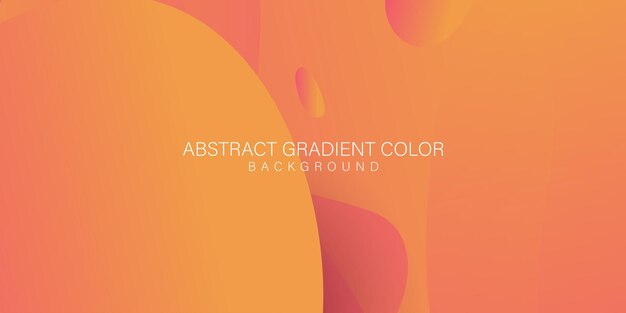 Abstract gradient color banner background templates