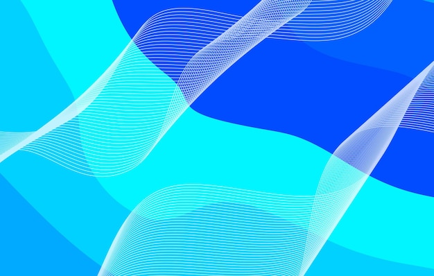 abstract gradient dynamic fluid shapes background design template