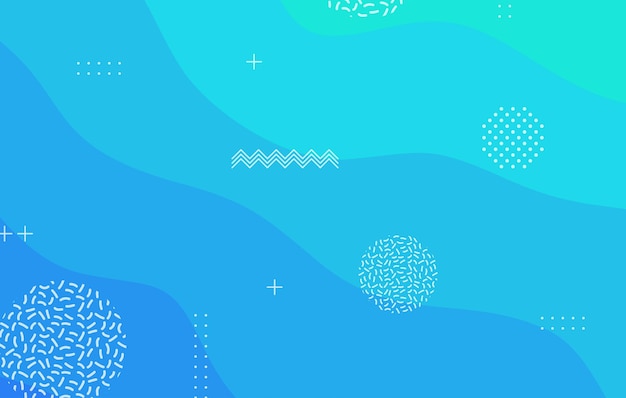 abstract gradient dynamic fluid shapes background design template