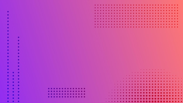 Abstract gradient geometric background with dots