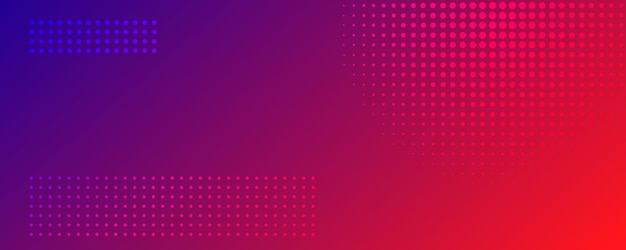 Abstract gradient geometric background with dots