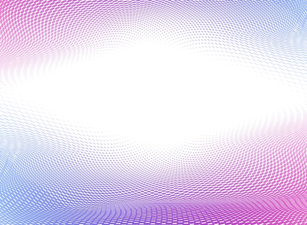 abstract gradient halftone background with flowing wave design