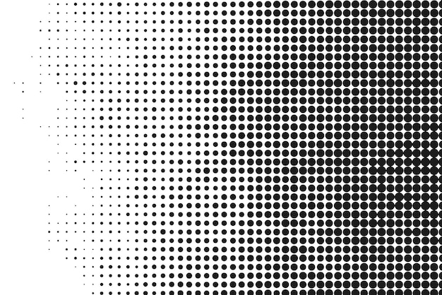 abstract gradient halftone dots background Pop art template texture Vector illustration