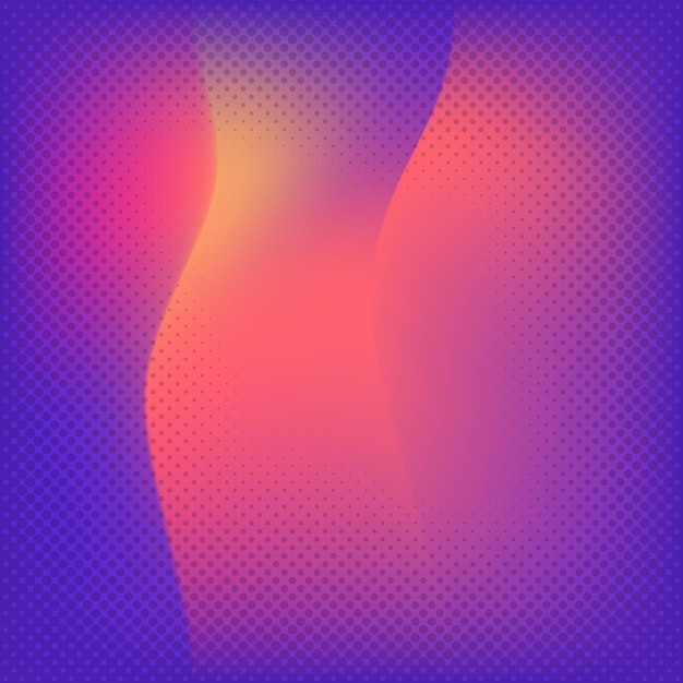 Abstract gradient halftone violet background