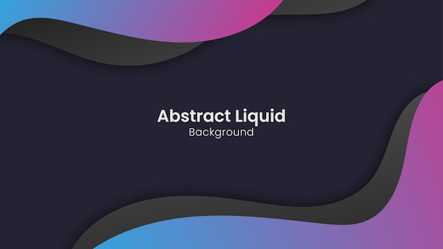Abstract Gradient Liquid Background