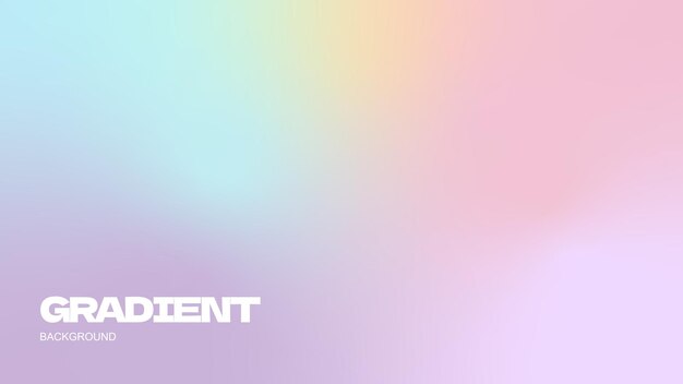 Abstract gradient mesh blurred background