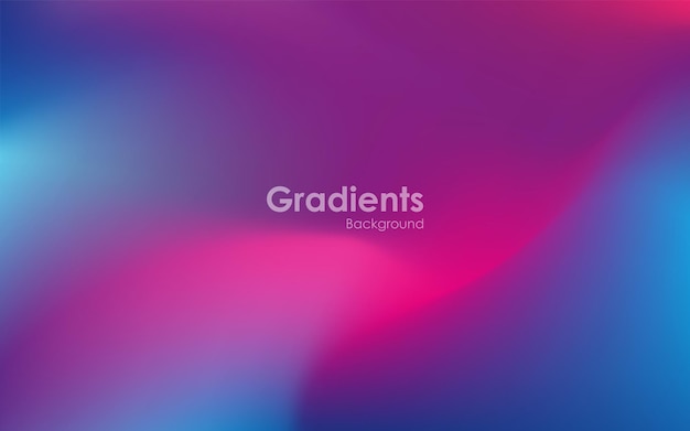 abstract gradients blue pink and purple background