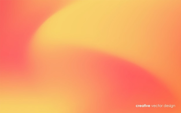 abstract gradients orange and yellow colorful background