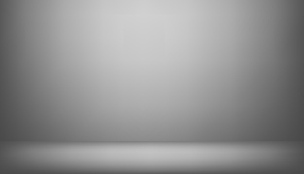 Abstract gray empty studio room grey background product showcase spotlight background empty room