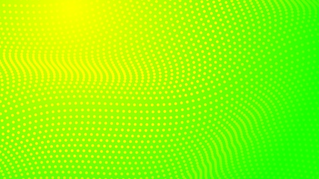 abstract green background with graphic dots pattern decoration