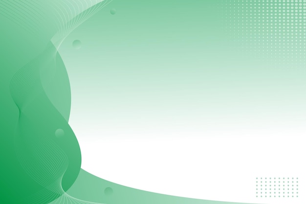abstract green background with lines or vector backdrop design