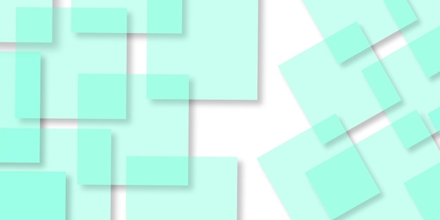 Abstract Green Geometric Polygon Background Green geometrical shapes illustration abstract banner