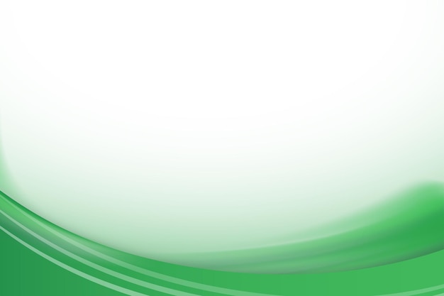 Abstract Green wave background