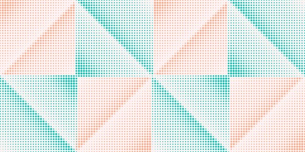 Abstract Halftone Dots Background Vector Design. Cool Trendy Geometric Pattern.