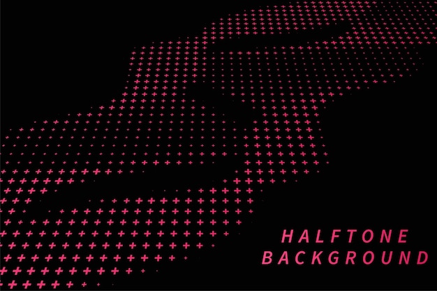 Abstract halftone dotted background Futuristic grunge pattern dot wave texture