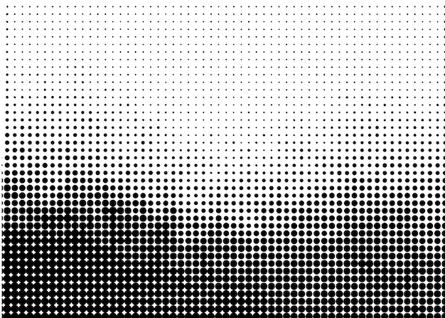Abstract Halftone wave grunge design background banner