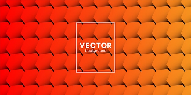 abstract hexagonal patterns with neon glow background