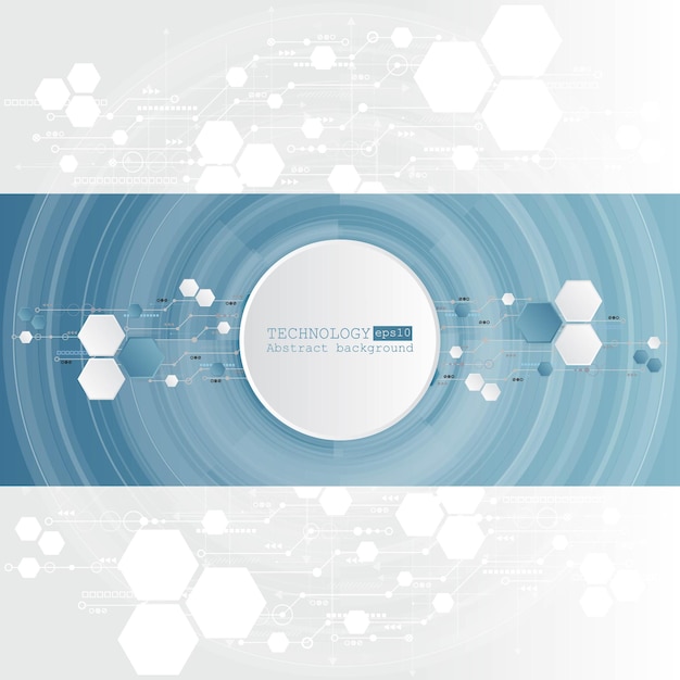 Abstract hi-tech, engineering, machine, technology concept. Vector abstract futuristic technology background. eps10