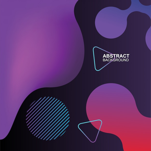 Abstract hologram background