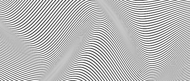 abstract image with a black and white striped pattern