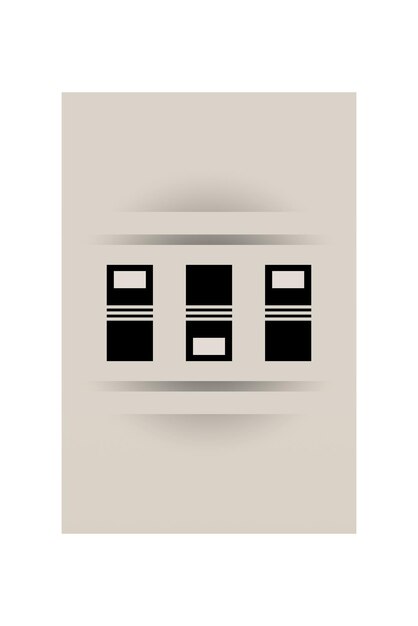 Abstract Japandi Wall Art Decoration