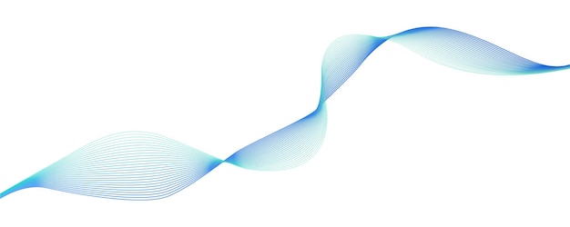 Abstract Line futuristic style background Flowing wave pattern 3D curve halftone Technology vector c
