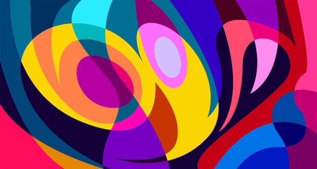 Abstract liquid shape Fluid geometric design Isolated gradient waves with geometric lines dots batik Indonesia pattern Vector illustration