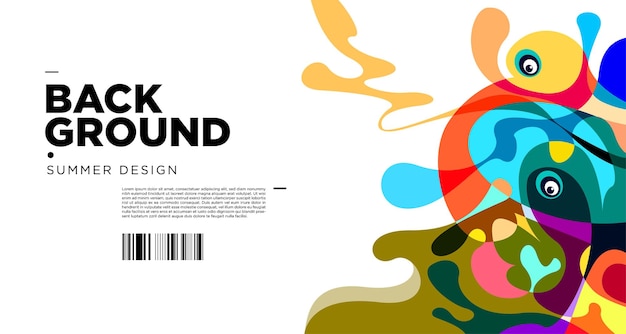 abstract liquid shape fluid geometric design isolated gradient waves with geometric lines dots batik indonesia pattern vector illustration