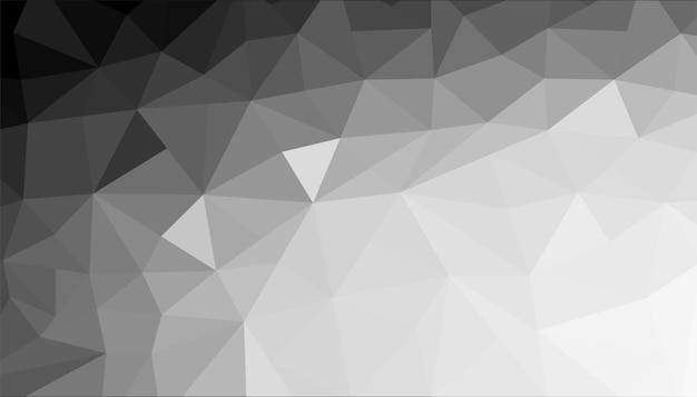Abstract low poly background with triangle shapes