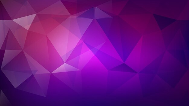 Abstract low poly colored background of triangles