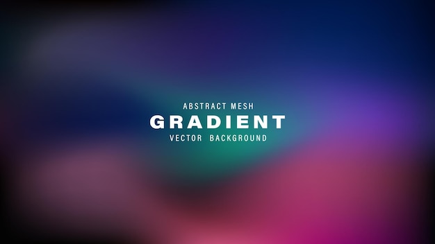 Abstract Mesh Gradient Vector Background Design Template Purple