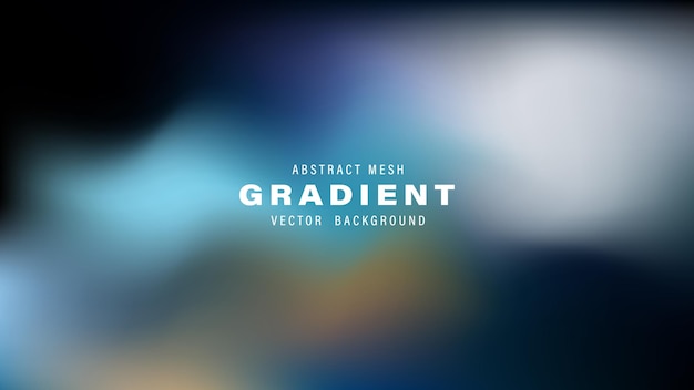 Abstract Mesh Gradient Vector Background Design Template