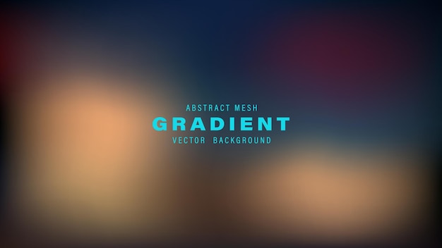 abstract mesh gradient vector background design template