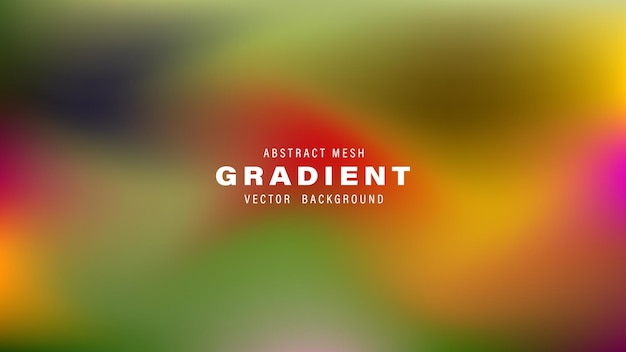 Abstract Mesh Gradient Vector Background Design Template