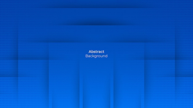 Abstract minimal blue background dynamic shapes composition vector illustration