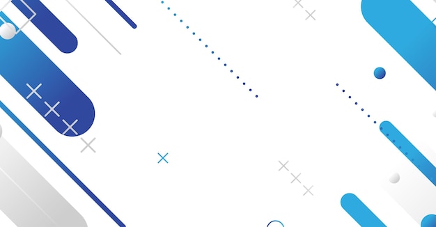 Abstract minimal geometric shape background with gradient