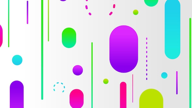 abstract minimal geometric shape background with gradient