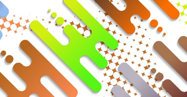 abstract minimal geometric shape background with gradient