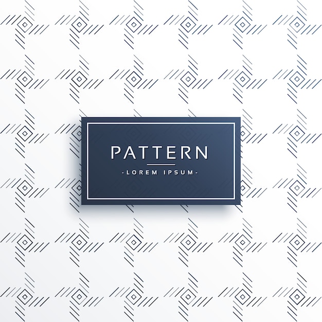Abstract minimal pattern