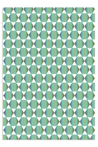 Abstract minimal retro styled illustration vector background pattern design